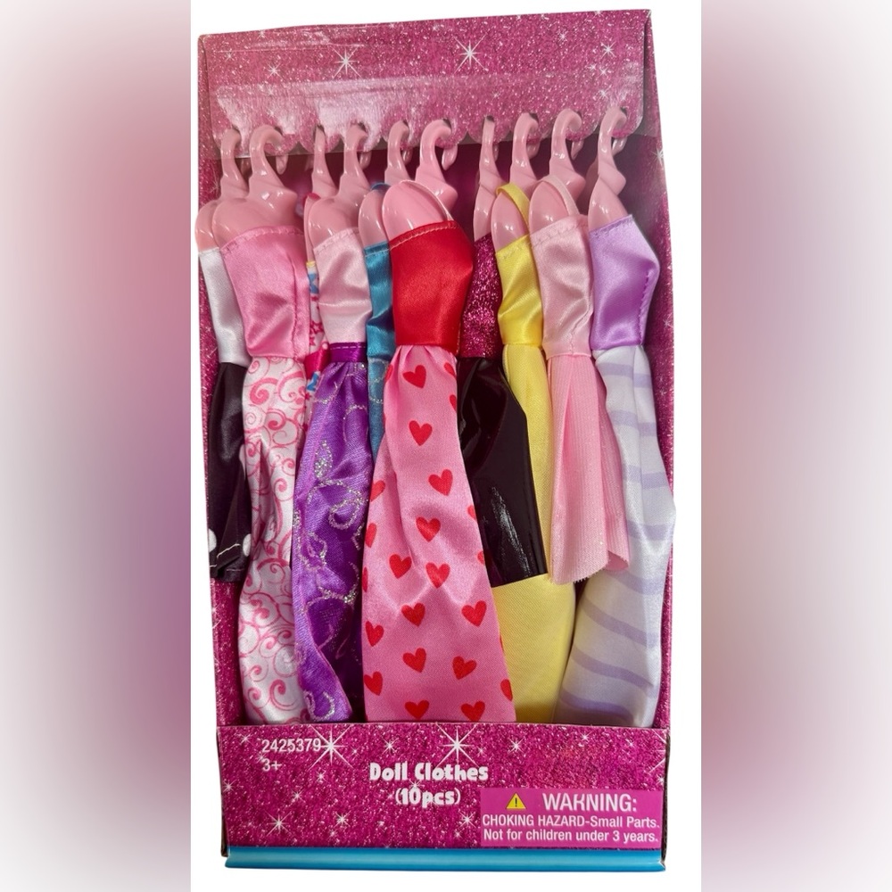 Colorful Dress-Up Dolls Set for Barbie Dolls